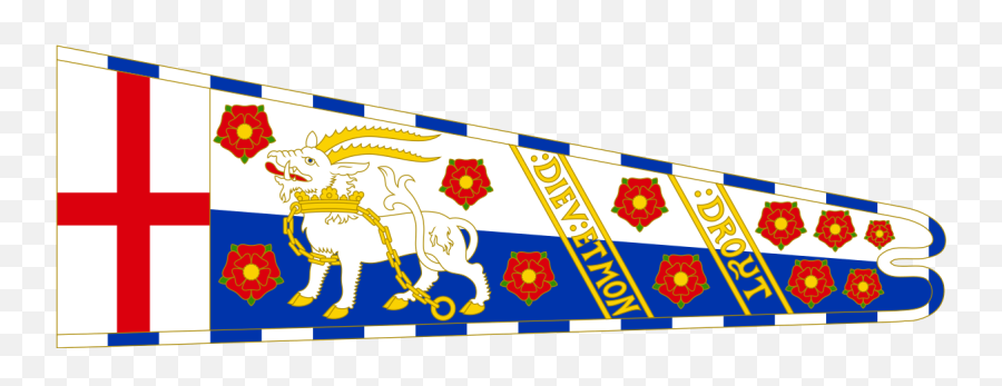 Fileroyal Standard Of Henry V England Antelopesvg - Royal Standard Of Henry V Vi Png,Antelope Png