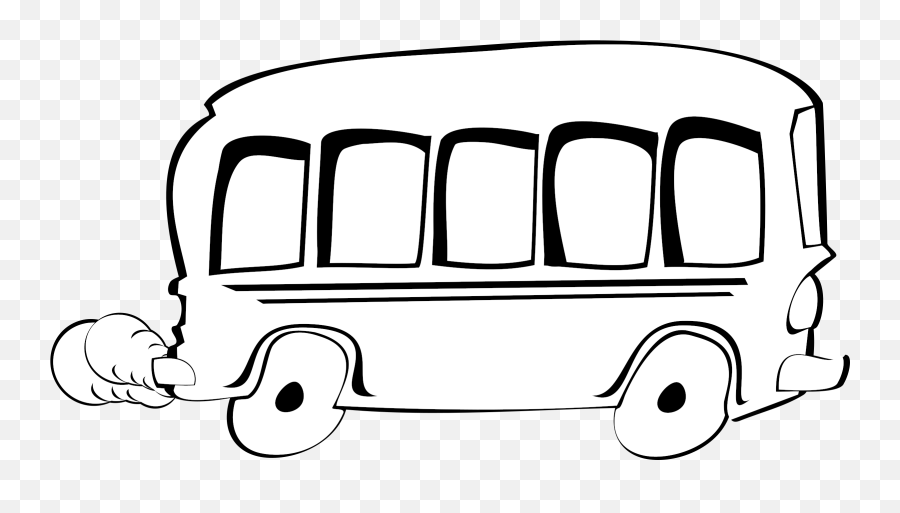 School Bus Driver Cartoon Drawing - Drawing Of Bus Png Cartoon School Bus Outline,Bus Png
