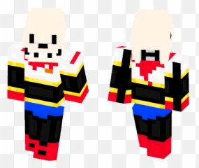 Download Papyrus - UNDERTALE Minecraft Skin for Free Heroes png