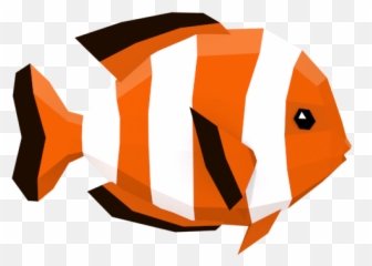 Lowpoly Colorful Reef Fishes Part 23 U2013 Dedipic - Pomacentridae Png,Clownfish Png
