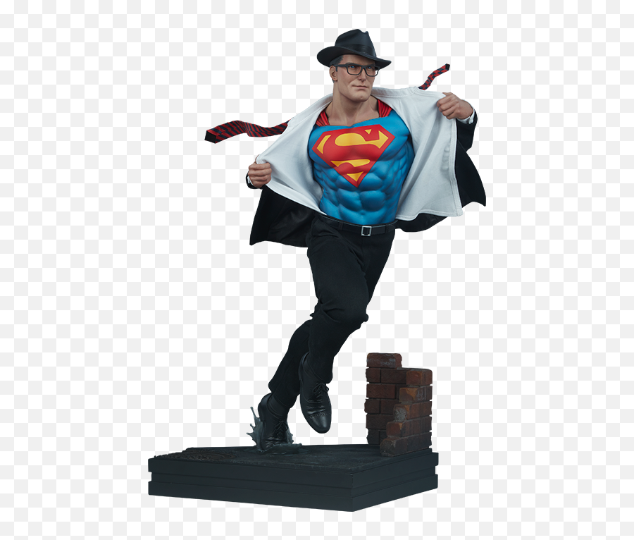 Superman Call To Action Premium Format Figure - Superman Call To Action Png,Superman Transparent