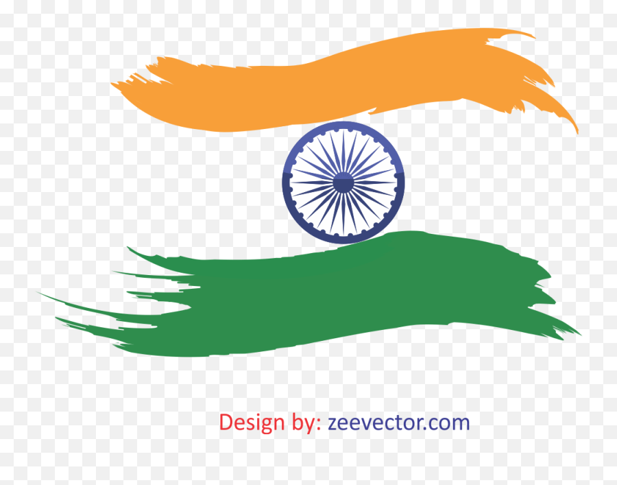Indian Flag Clipart Ribbon Vector Logo - Free Vector Design Logo Indian Flag Png,Ribbon Clipart Png