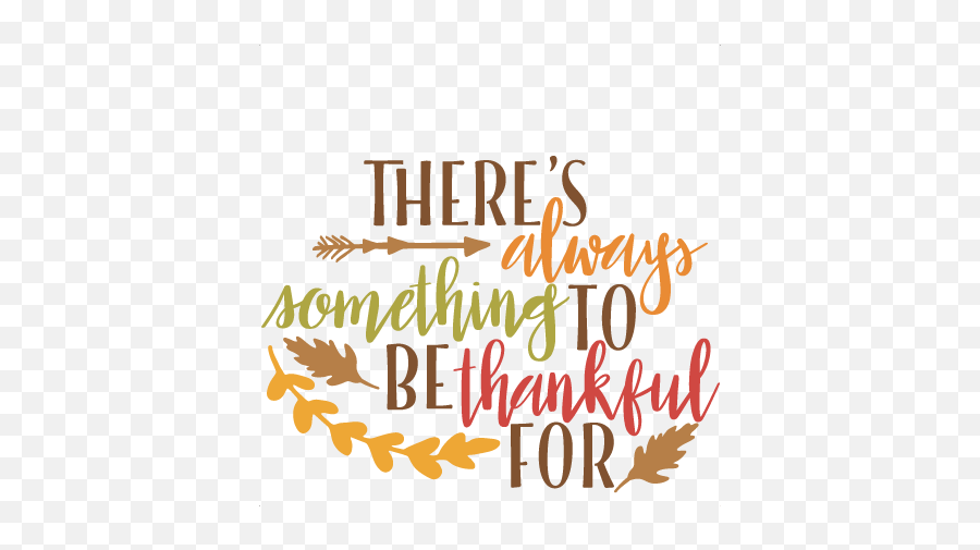 Thankful Thanksgiving Phrase Svg Scrapbook Cut File Cute - Thankful Thanksgiving Clip Art Png,Thanksgiving Png Images