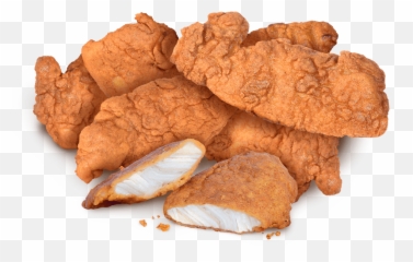 Frozen Chicken Strips Breaded Fully - Nut Png,Chicken Tenders Png