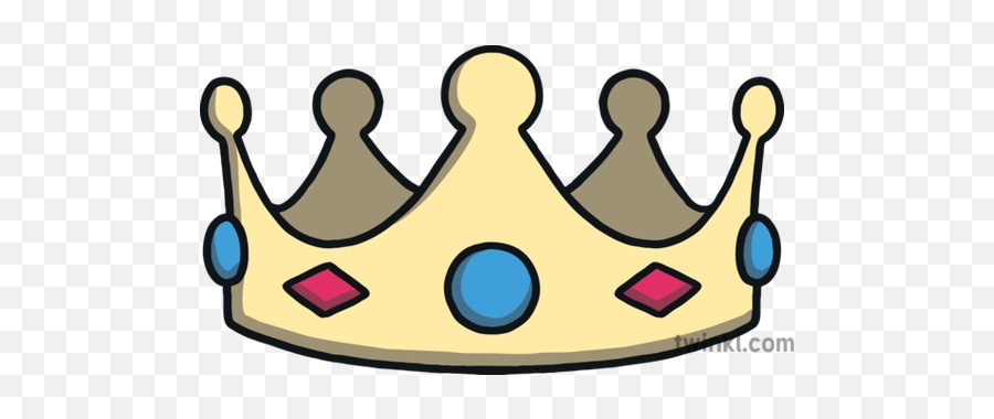 Emoji Crown Eyfs Illustration - Girly Png,Crown Emoji Png