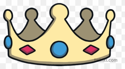 Emoji Crown Eyfs Illustration - Girly png