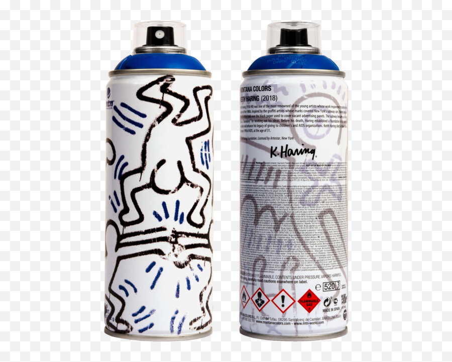 Keith Haring Spray Can - Mtn 94 Spray Paint Colors Montana Cans Keith Haring Png,Spray Paint Can Png