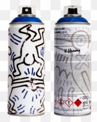 Keith Haring Spray Can - Mtn 94 Paint Colors Montana Cans png