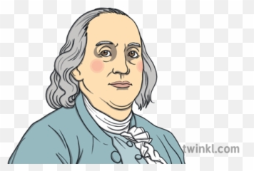 Benjamin Franklin Portrait Usa Ks1 Illustration - Twinkl For Adult Png,Benjamin Franklin Png