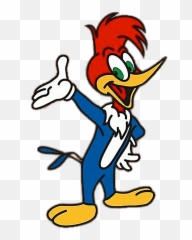 Woodywoodpecker Sticker - Woody Woodpecker Png Full Size Woody Woodpecker,Woodpecker Png