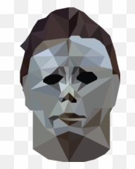 Michael Myers Low Poly Created By Me Deadbydaylight - Low Poly Myers png