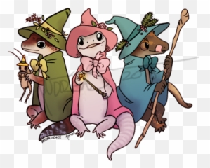 Download Wizard Leopard Gecko Art - Leopard Gecko Wizard Png,Leopard Gecko Png