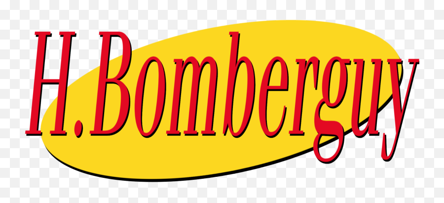 Hbomberguy But It Is A Seinfeld Logo - Horizontal Png,Seinfeld Logo Png