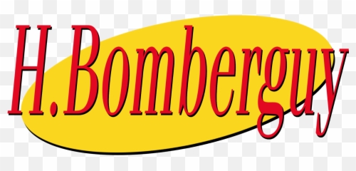 Hbomberguy But It Is A Seinfeld Logo - Horizontal Png,Seinfeld Logo Png