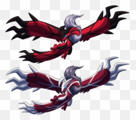 Pokemon Shiny Yveltal Png Image With No - Pokemon Xerneas Vs Yveltal,Xerneas Png