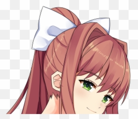 Monika Peeker - Ponytail Png,Monika Transparent