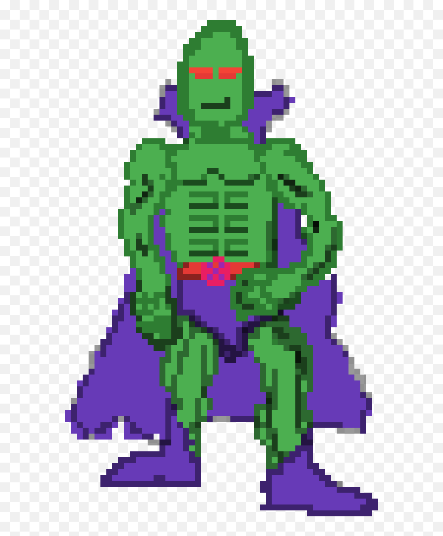 Pixilart - Fictional Character Png,Martian Manhunter Png