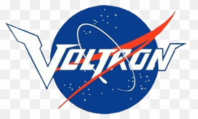 Download Voltron Sticker - Millennium Falcon Logo Full Kennedy Space Center Png,Nasa Logo Transparent Background