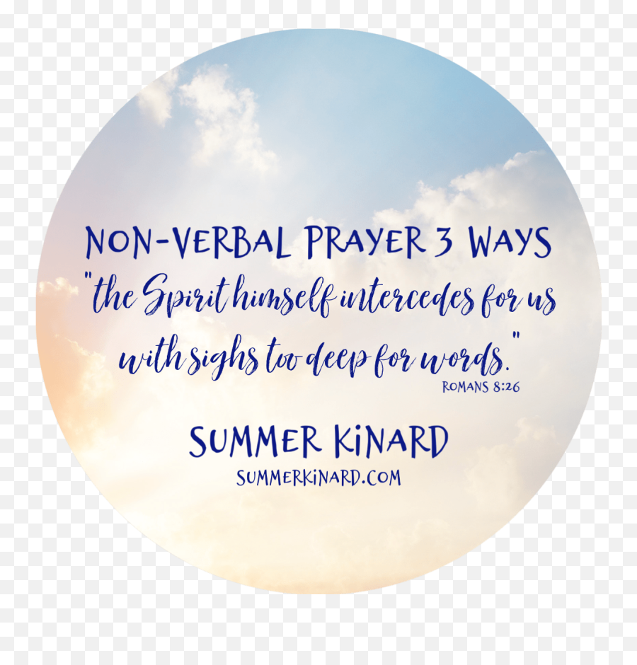 Non - Verbal Prayer 3 Ways Summer Kinard Dot Png,Myrrhbearing Women Icon