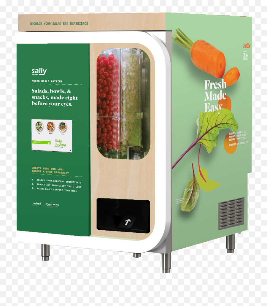 Vending Redefined The Rise Of Healthy Machines - Chowbotics Sally Png,Vending Machine Icon