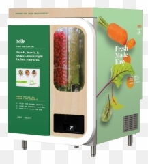 Vending Redefined The Rise Of Healthy Machines - Chowbotics Sally png