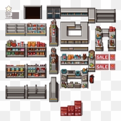 Rpg Maker Mv Retro Tileset - Horror Maker Mv Tilesets png