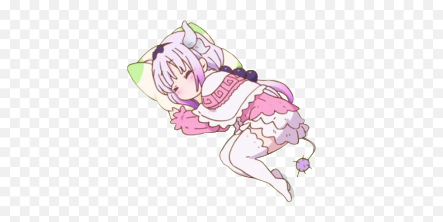 Afternoon Nap - Kanna Kamui Miss Dragon Maid Png,Kanna Kamui Png