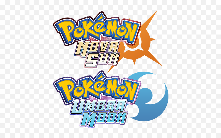 Pokémon Nova Sun U0026 Umbra Moon For U2013 Dio Ventou0027s - Pokemon Sun Logo Png,Pokemon Ultra Sun Logo