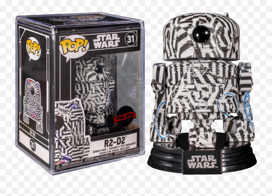 Funko Pop Star Wars - R2d2 Futura With Pop Protector 31 Star Wars Futura Funko Png,R2d2 Png