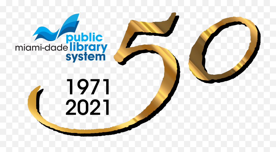Celebrating 50 Years Of Mdpls - Miamidade Public Library System Png,Fable Anniversary Icon