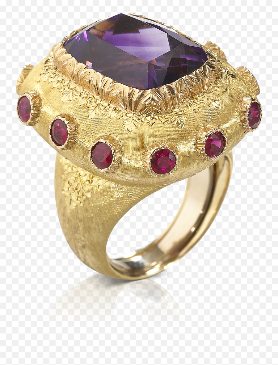 Red Gold Buccellati Official - Buccellati Cocktail Ring Png,Red Ring Png