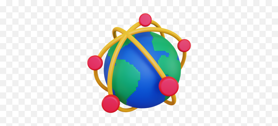 Global People 3d Illustrations Designs Images Vectors Hd - Dot Png,People Connected Icon