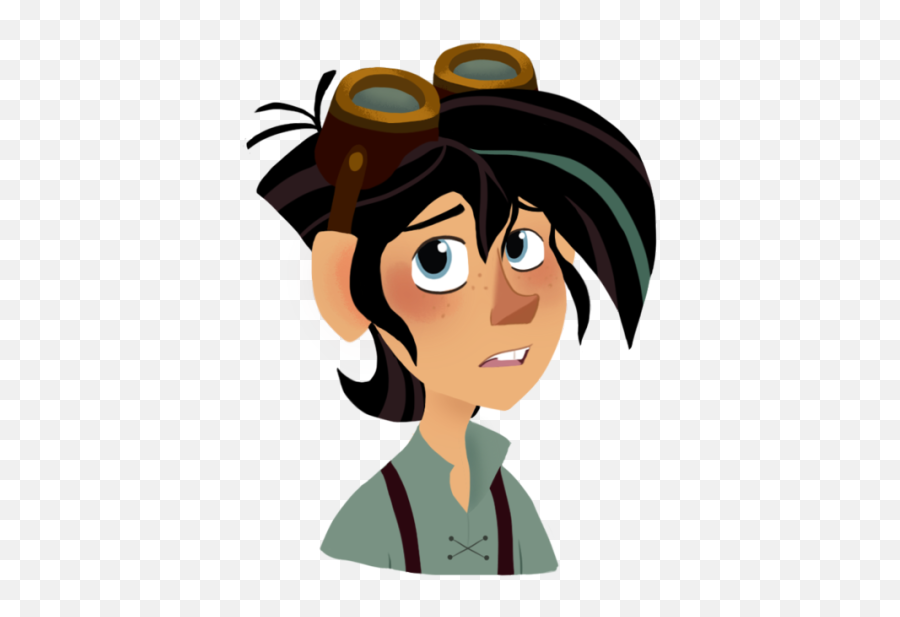 Genie Cinnamon Rolls Rapunzel Tangled Fan Art - Goten Cartoon Png,Goten Png