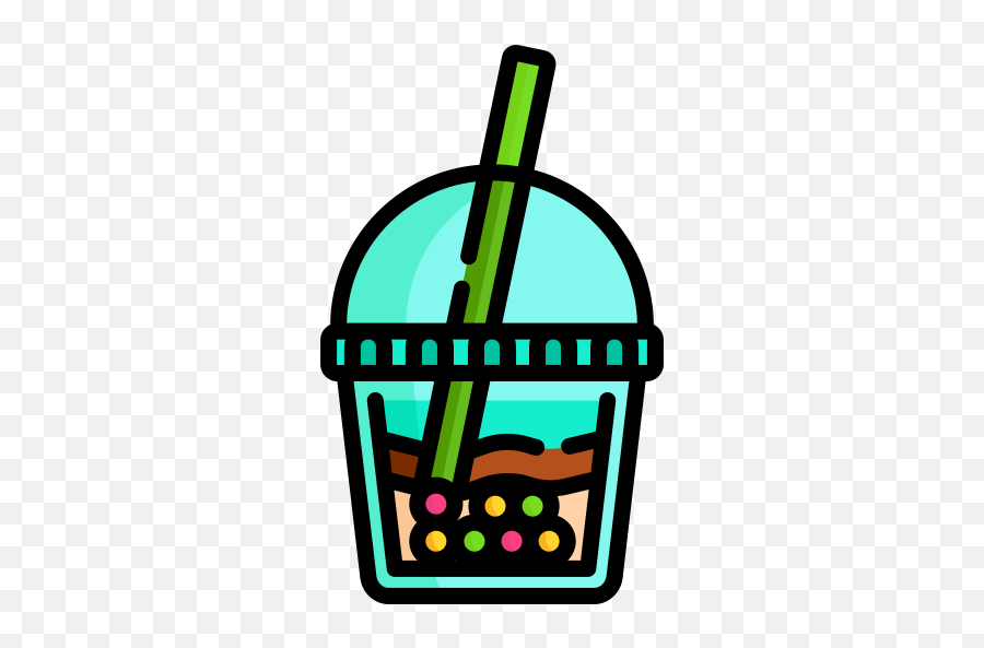 Bubble Tea Cute Easy Drawings Free Icons - Language Png,Boba Tea Icon