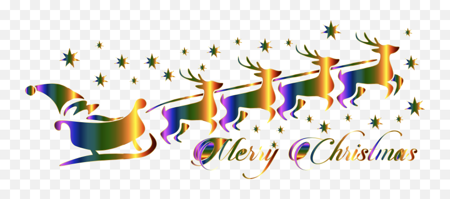 Download Big Image - Santa Claus Reindeer Clipart Png Image Santa Claus With Reindeer Clipart,Reindeer Clipart Png