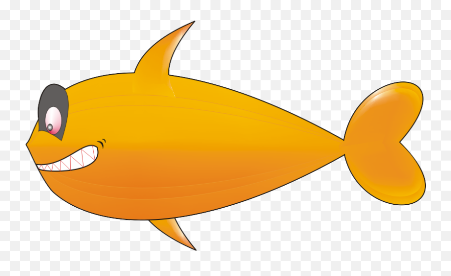 Goldfish Clipart Transparent Background Picture 61366 - Cartoon Animated Fish Png,Fish Swimming Png