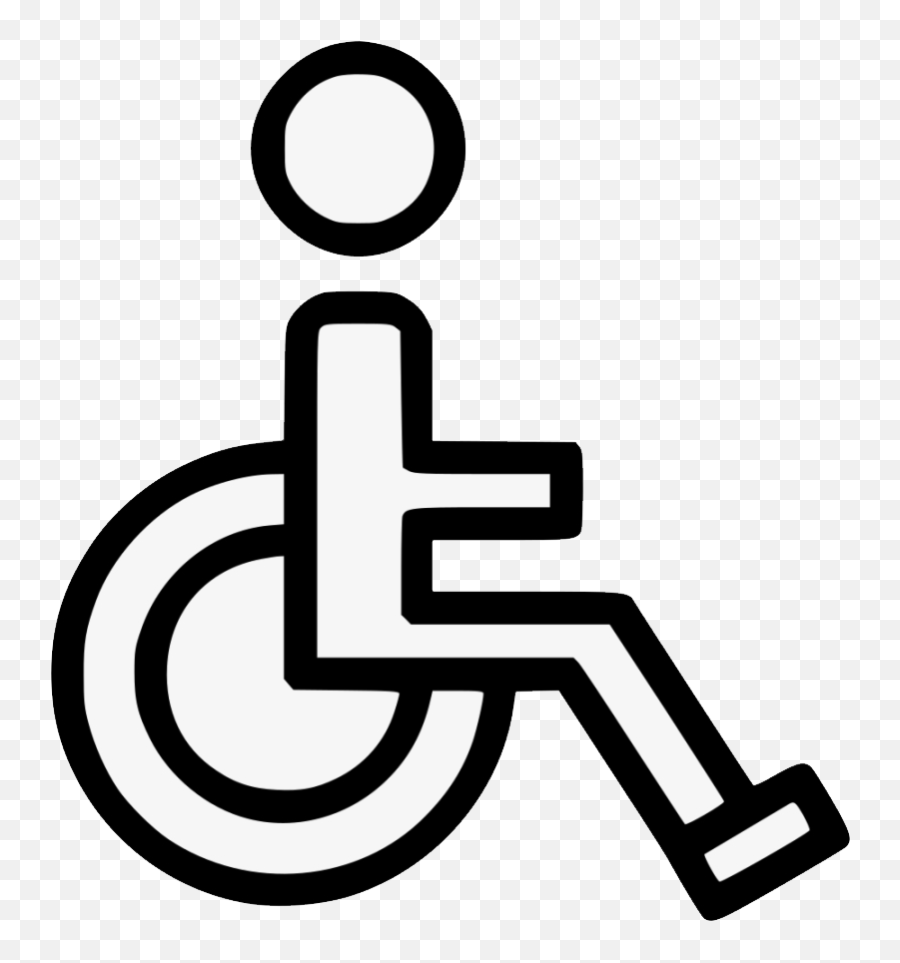 Disabled Handicap Symbol Png - Portable Network Graphics,Wheel Chair Icon