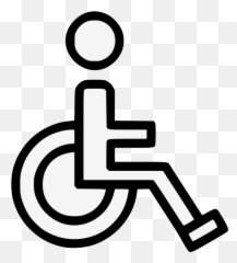 Disabled Handicap Symbol Png - Portable Network Graphics