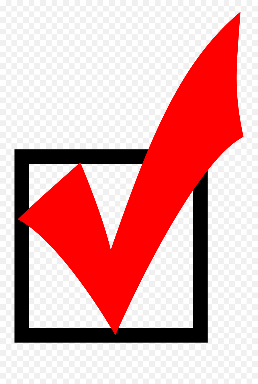 Red Checkmark - Red Check Mark In Box Png,Red Check Mark Png