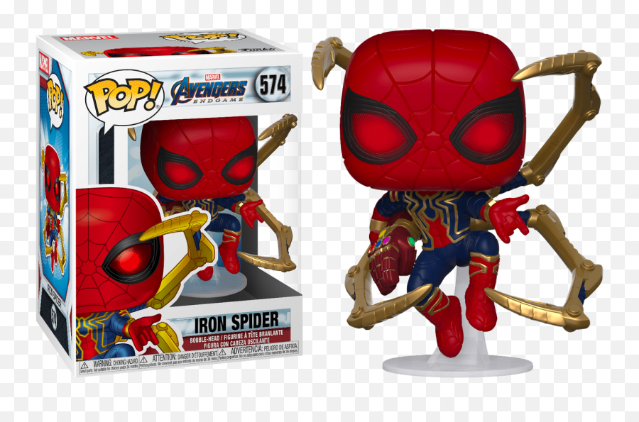 Endgame - Funko Pop Iron Spider Png,Iron Spider Png