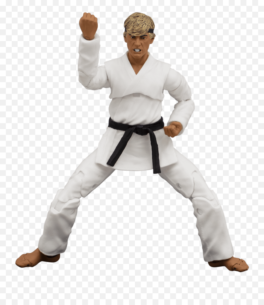 Karate Kid Johnny Lawrence Returns To The Dojo With Icon Heroes - Karate Kid Cobra Kai Dojo Gi Bottom Png,Karate Belt Icon