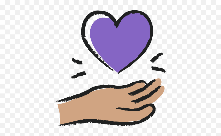 Text Support U0026 Customer Service - Messagedesk Png,Purple Heart Icon