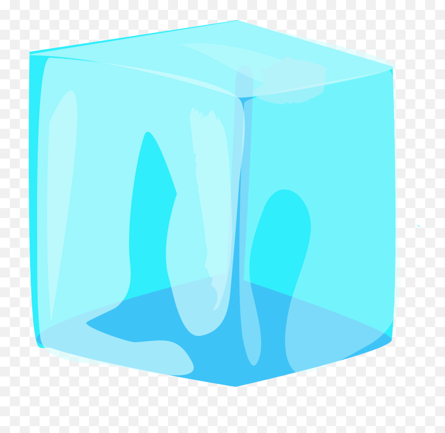 Library Of Transparent Cube Ice Melting In The Sun - Clip Art Png,Cube Transparent Background