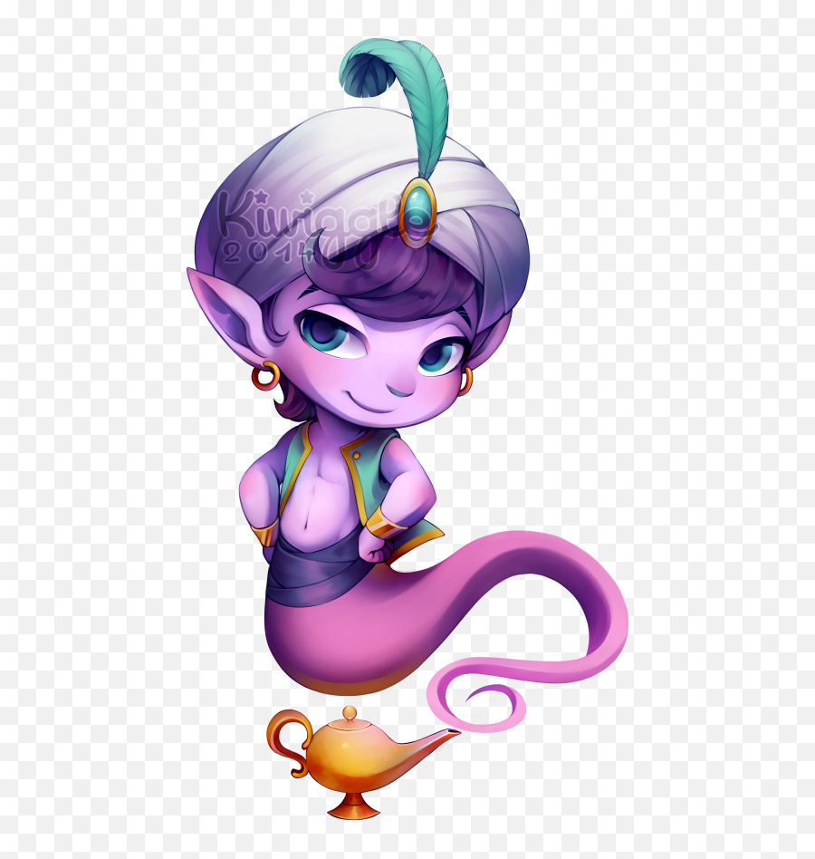 Commissioned Kiwibon - Chibi Genie Png,Genie Png