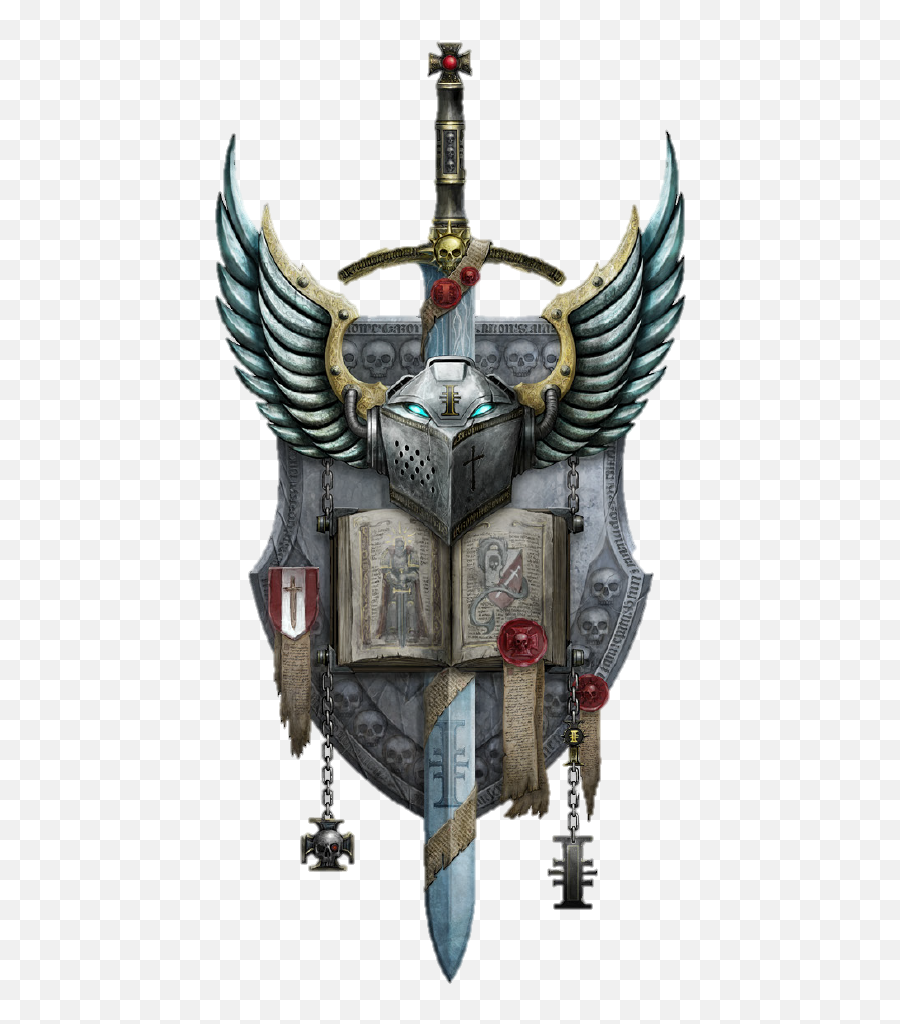 Transparent Background Warhammer Art Grey Knights - Warhammer 40k Grey Knights Symbol Png,Ghost Transparent Background