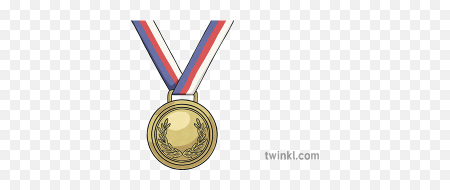 Gold Medal Illustration - Twinkl Gold Medal Png,Gold Medal Png