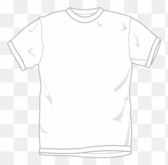 White T Shirt Clipart Png - Active