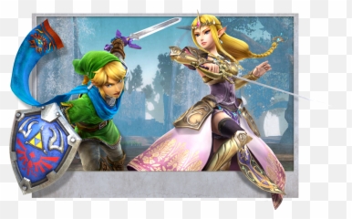 Hyrule Warriors Definitive Edition For The Nintendo Switch - Hyrule Warriors Definitive Edition Wallpaper My Nintendo Png,Hero Logo Wallpaper