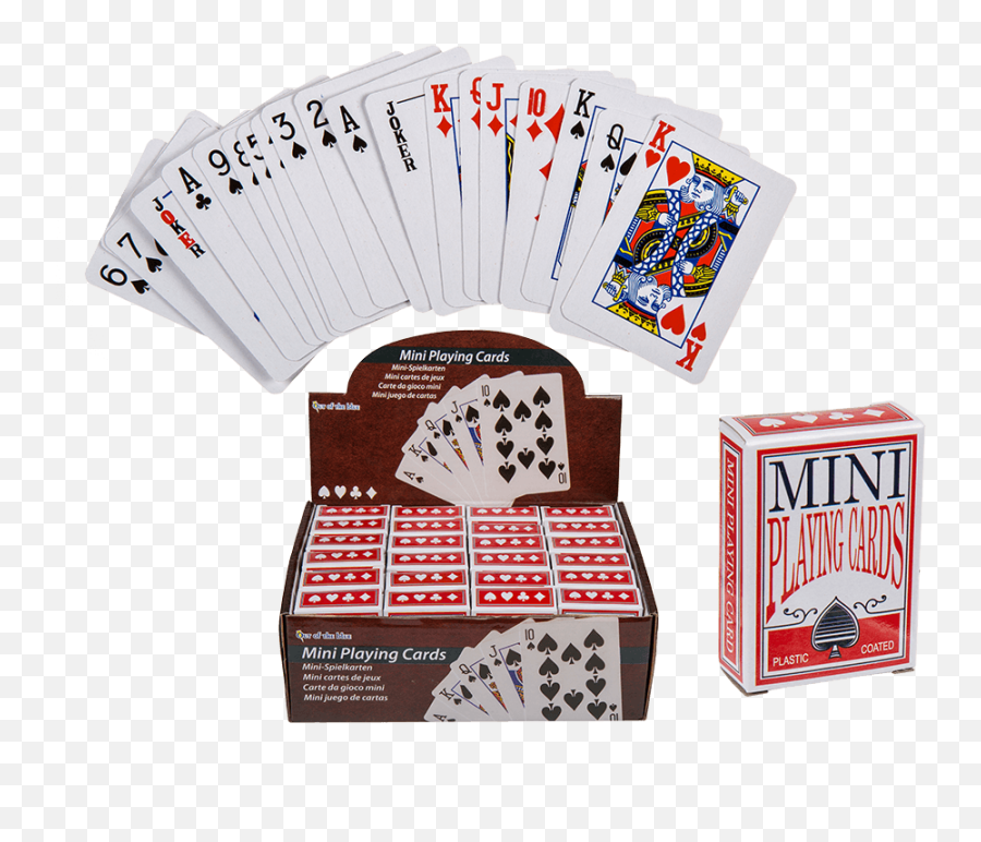 Mini Playing Cards - Out Of The Blue Kg Mini Talie Kart Do Gry Png,Deck Of Cards Png