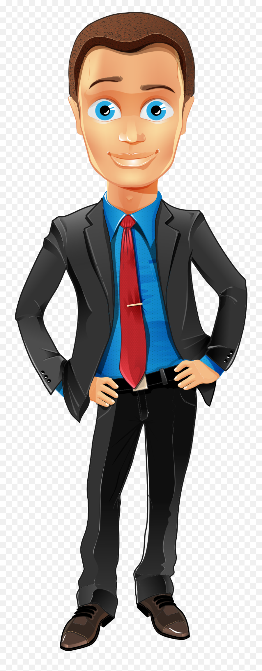 Man Cartoon Character Illustration - Cartoon Character Man Cartoon Transparent Background Png,Business Man Png